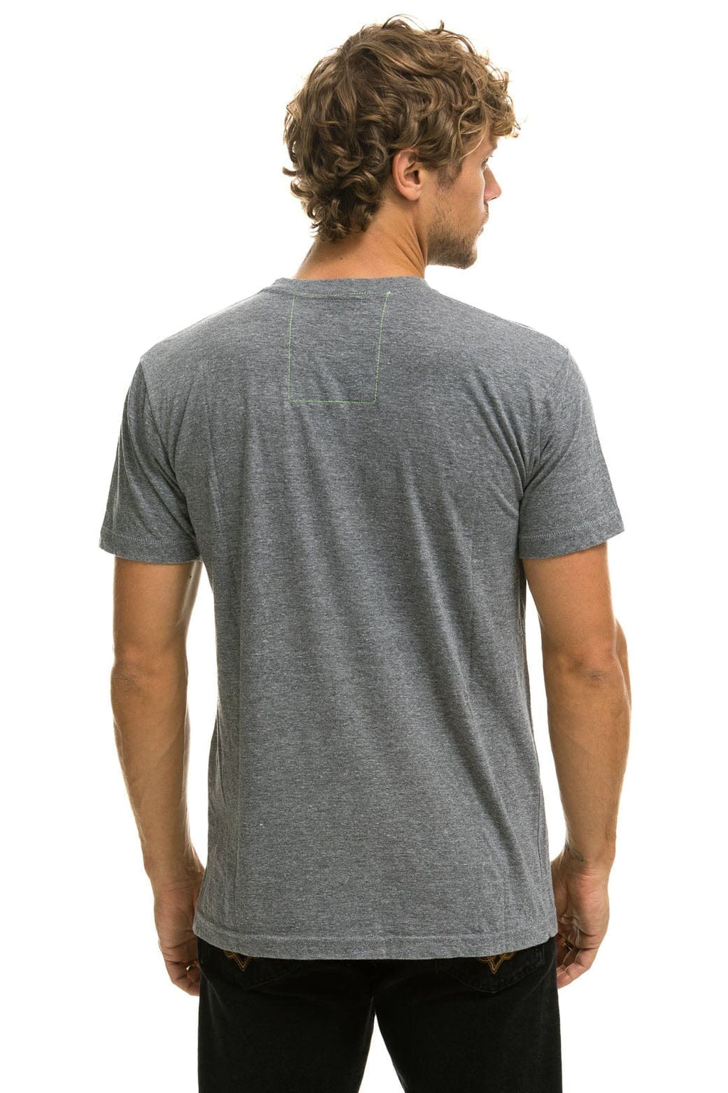 Retro SIGNATURE ASPEN TEE - HEATHER GREY