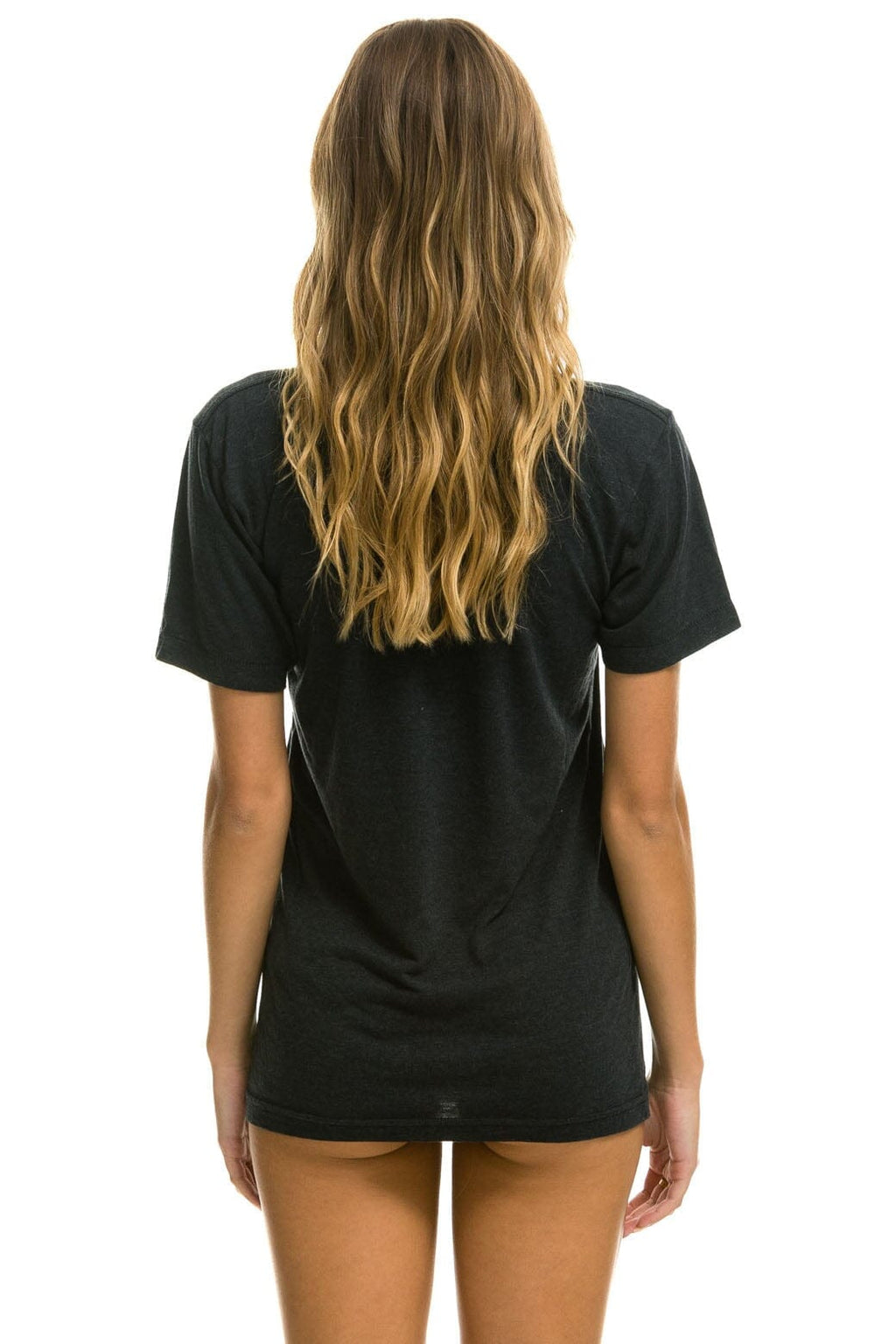 Retro SIGNATURE AUSTIN TEE - CHARCOAL