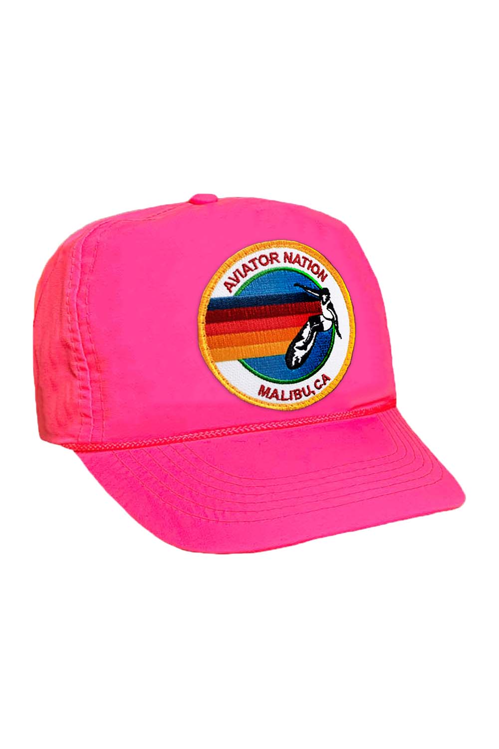Retro SIGNATURE MALIBU VINTAGE NYLON TRUCKER HAT
