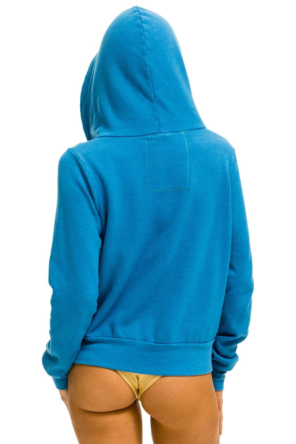 Retro SMILEY 2 HOODIE - OCEAN