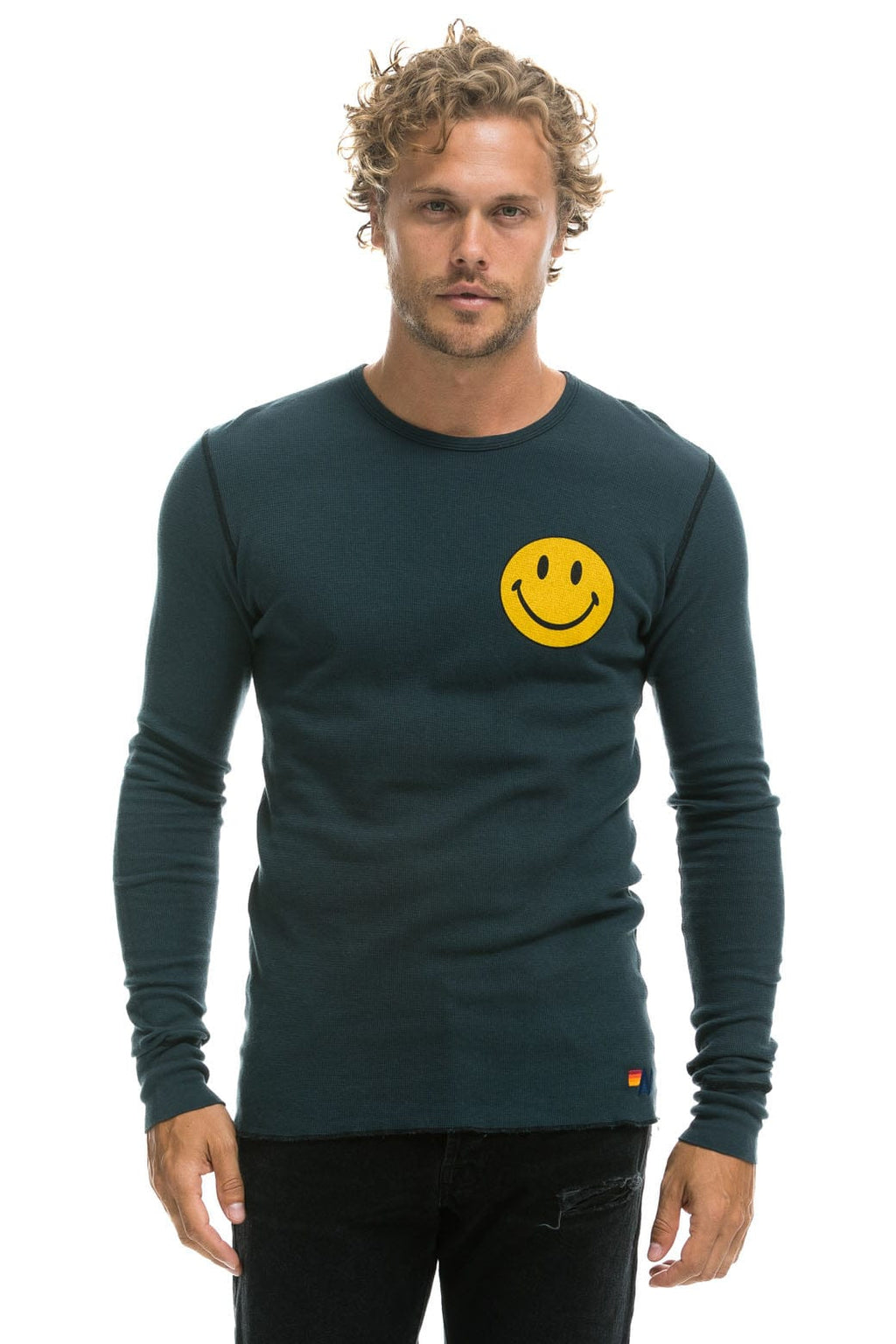 Retro SMILEY 2 THERMAL - CHARCOAL