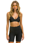 Retro SPEED 6IN HI-RISE BIKER SHORT - TITANIUM