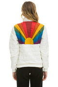 Retro SUNBURST JACKET - WHITE