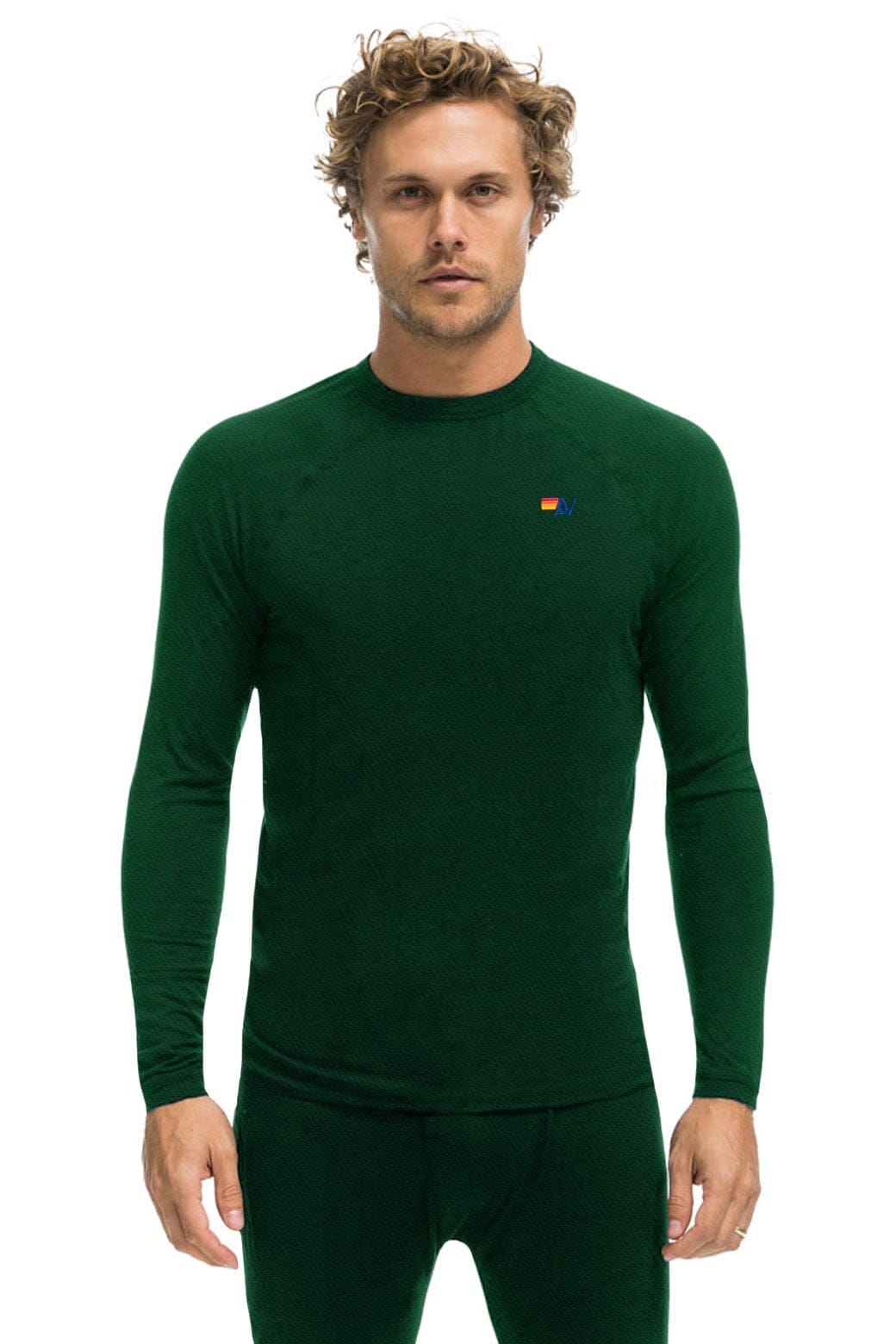 Retro THERMAL BASE LAYER BOTTOM - FOREST