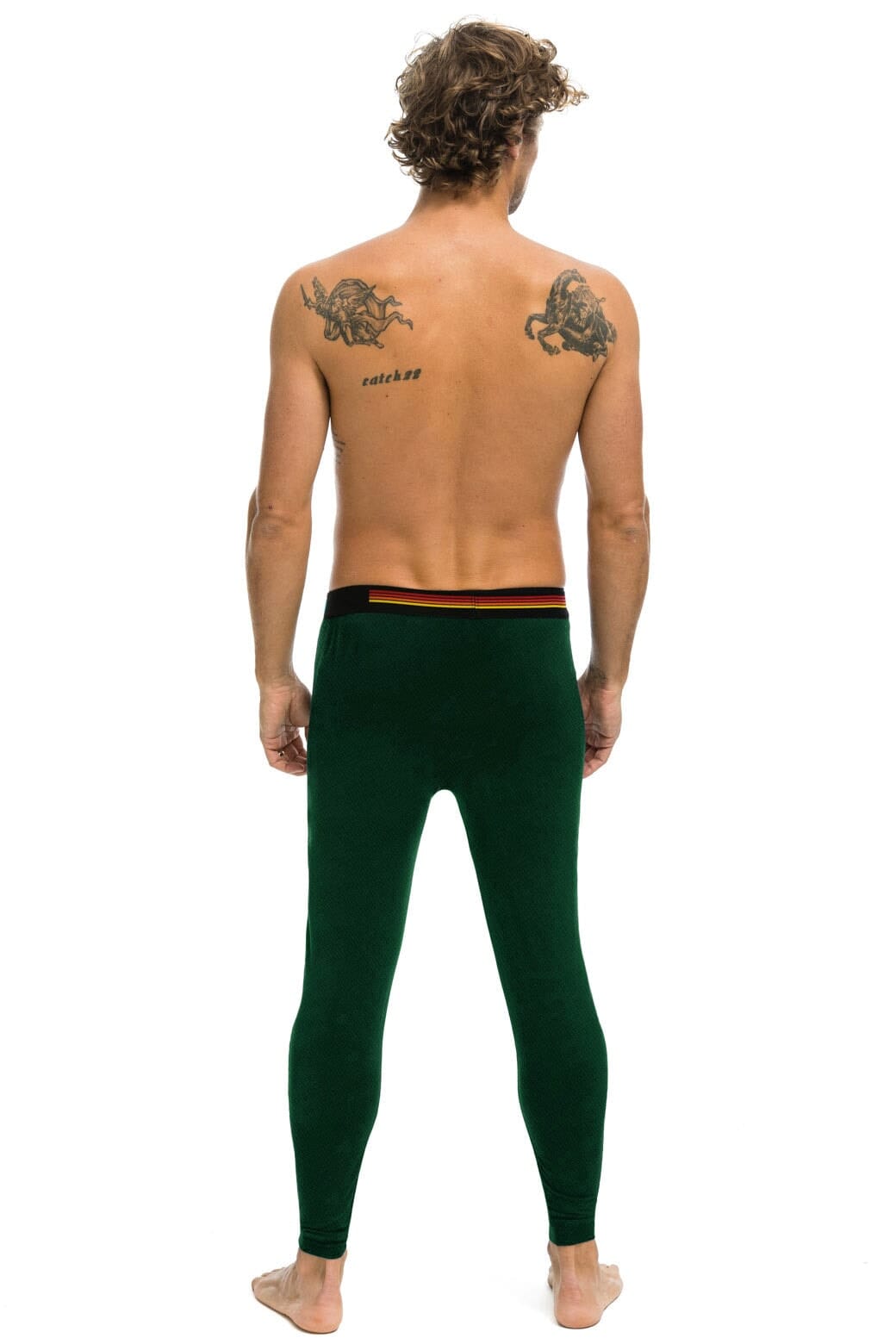 Retro THERMAL BASE LAYER BOTTOM - FOREST