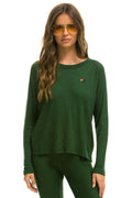 Retro THERMAL BASE LAYER TOP - FOREST