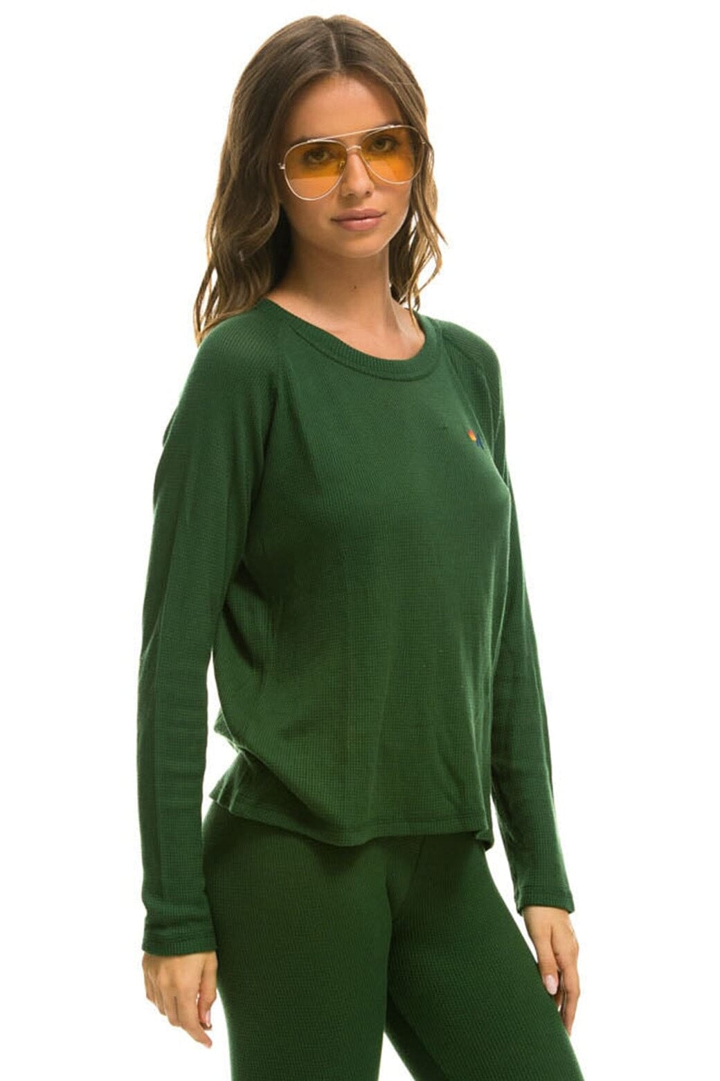 Retro THERMAL BASE LAYER TOP - FOREST