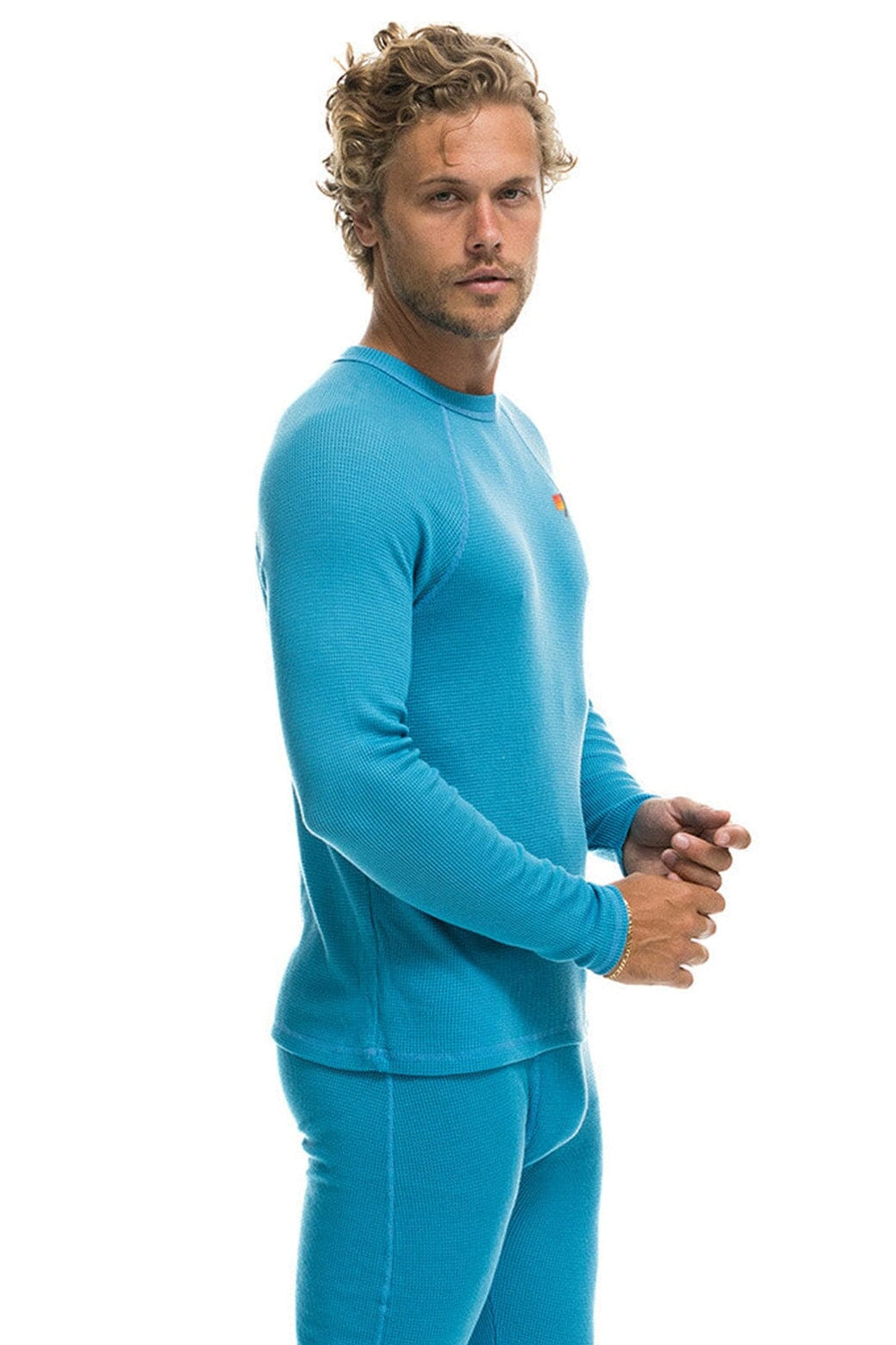Retro THERMAL BASE LAYER TOP - OCEAN