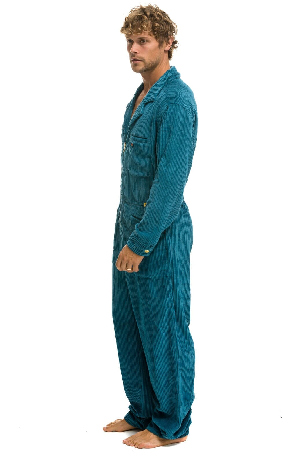 Retro UNISEX CORDUROY FLIGHT SUIT - CAPRI