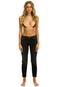 Retro MID RISE SLIM SURFER JEAN - VINTAGE BLACK